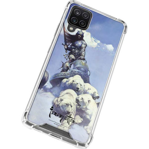 Frazetta Sliver Warrior Galaxy A12 Clear Case